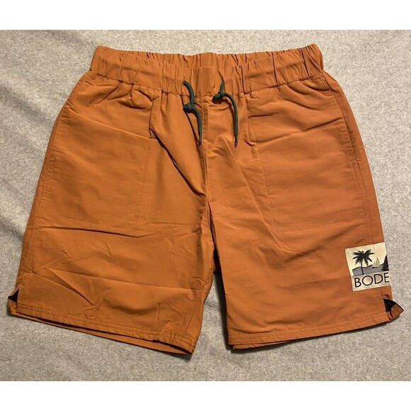 Bodega Other - Bodega Shorts Men Large Rust‎ Orange Lined Street Pocket Relaxed Baggy
